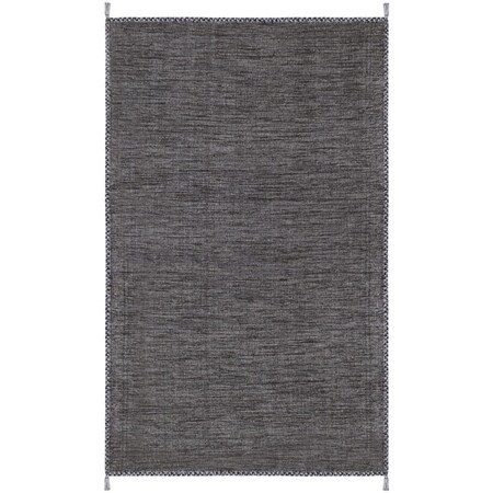 Safavieh 4 x 6 ft. Montauk 150F Hand Loomed Rectangle Area Rug Grey & Black MTK150F-4